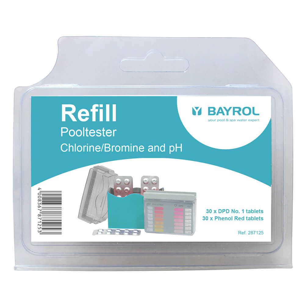 BAYROL Nachfüllpackung für Pooltester pH/Chlor