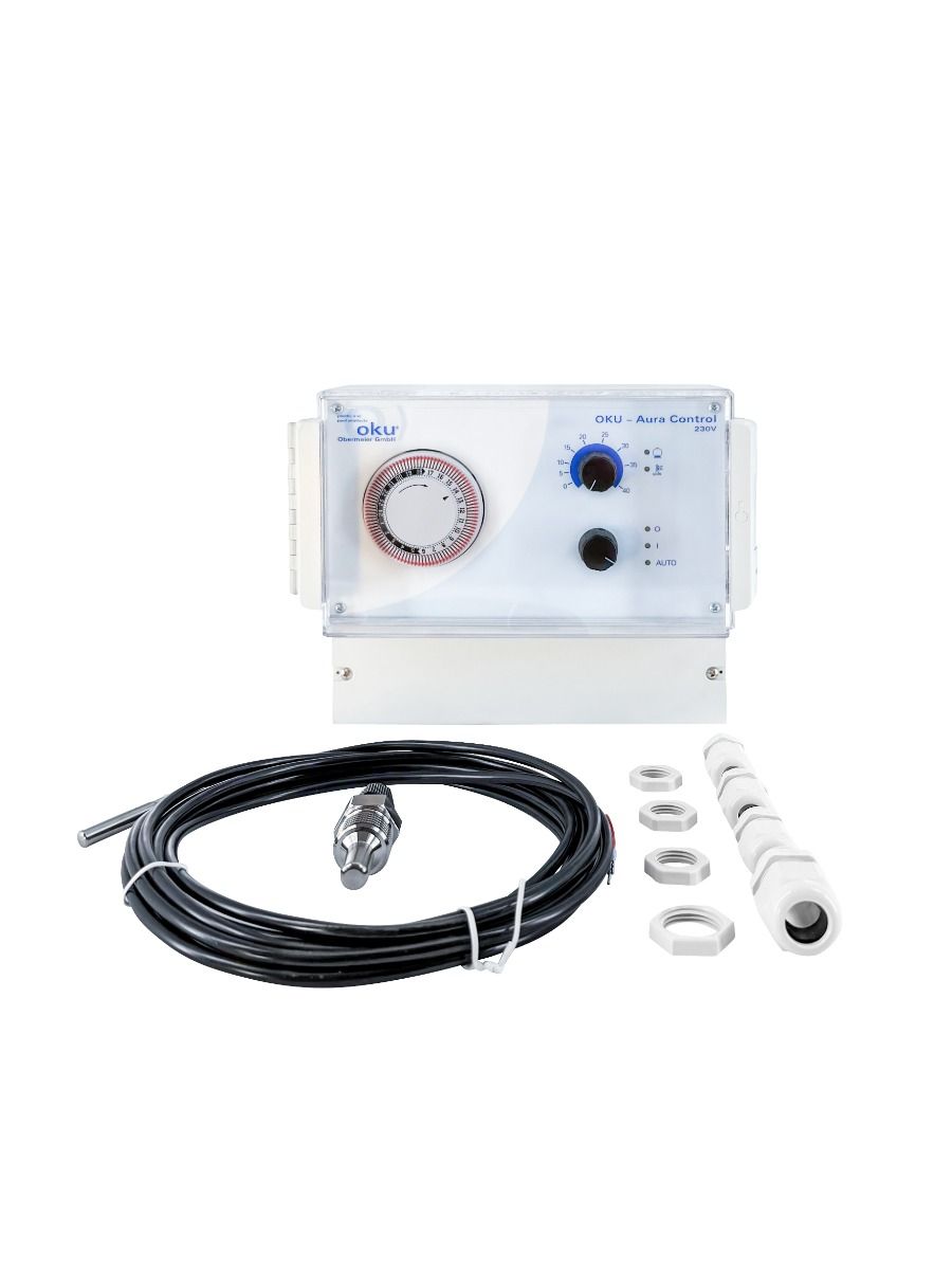 OKU AuraControl Analog 230 V – Poolsteuerung für Filterpumpe, Heizung und Solar