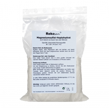 Magnesiumsulfat Bittersalz Epsom Salz MgSO4 - 1 kg