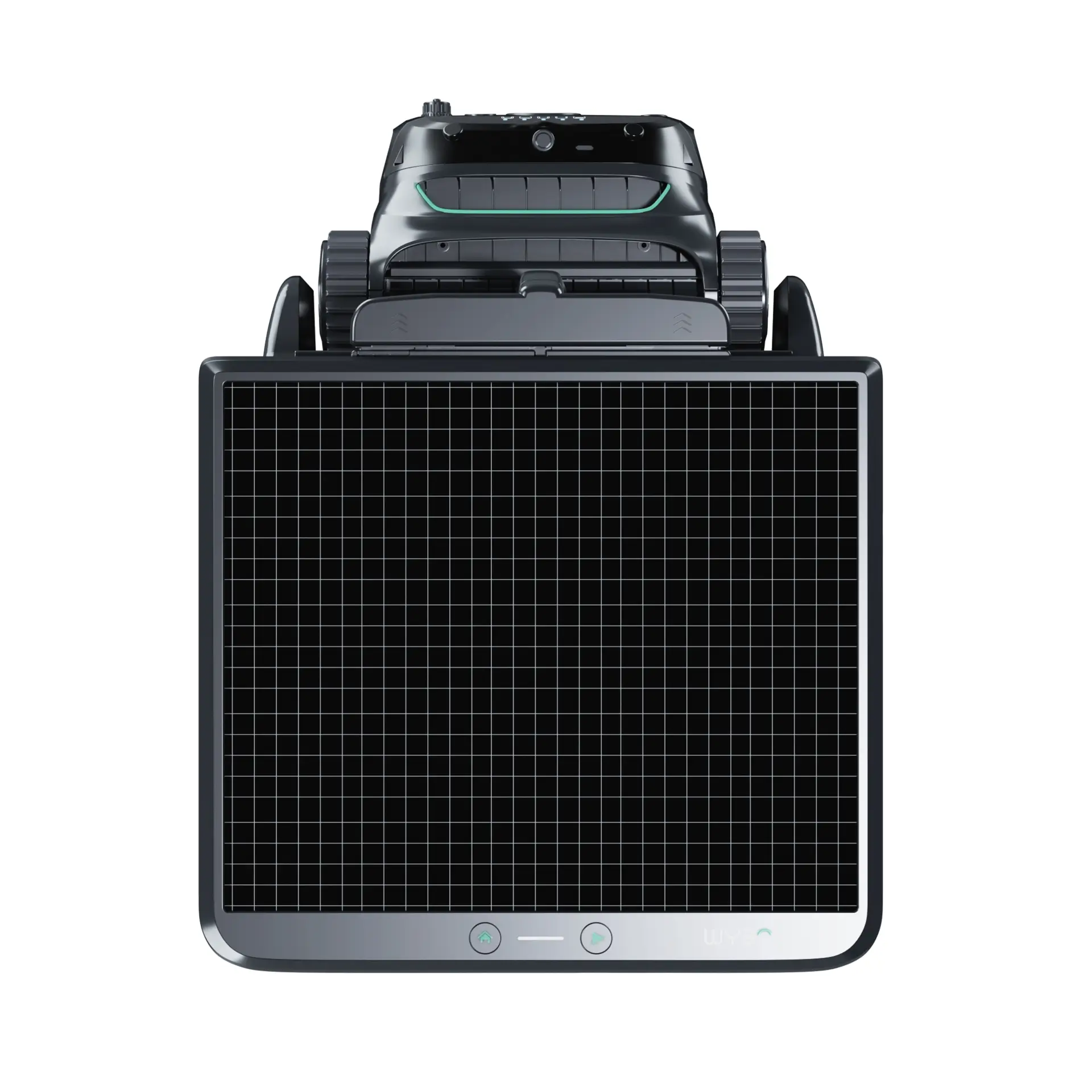 WYBOT Solar Vision S2 Poolroboter – Autonom reinigen mit Solar, KI-Kamera & Unterwasser-Ladestation