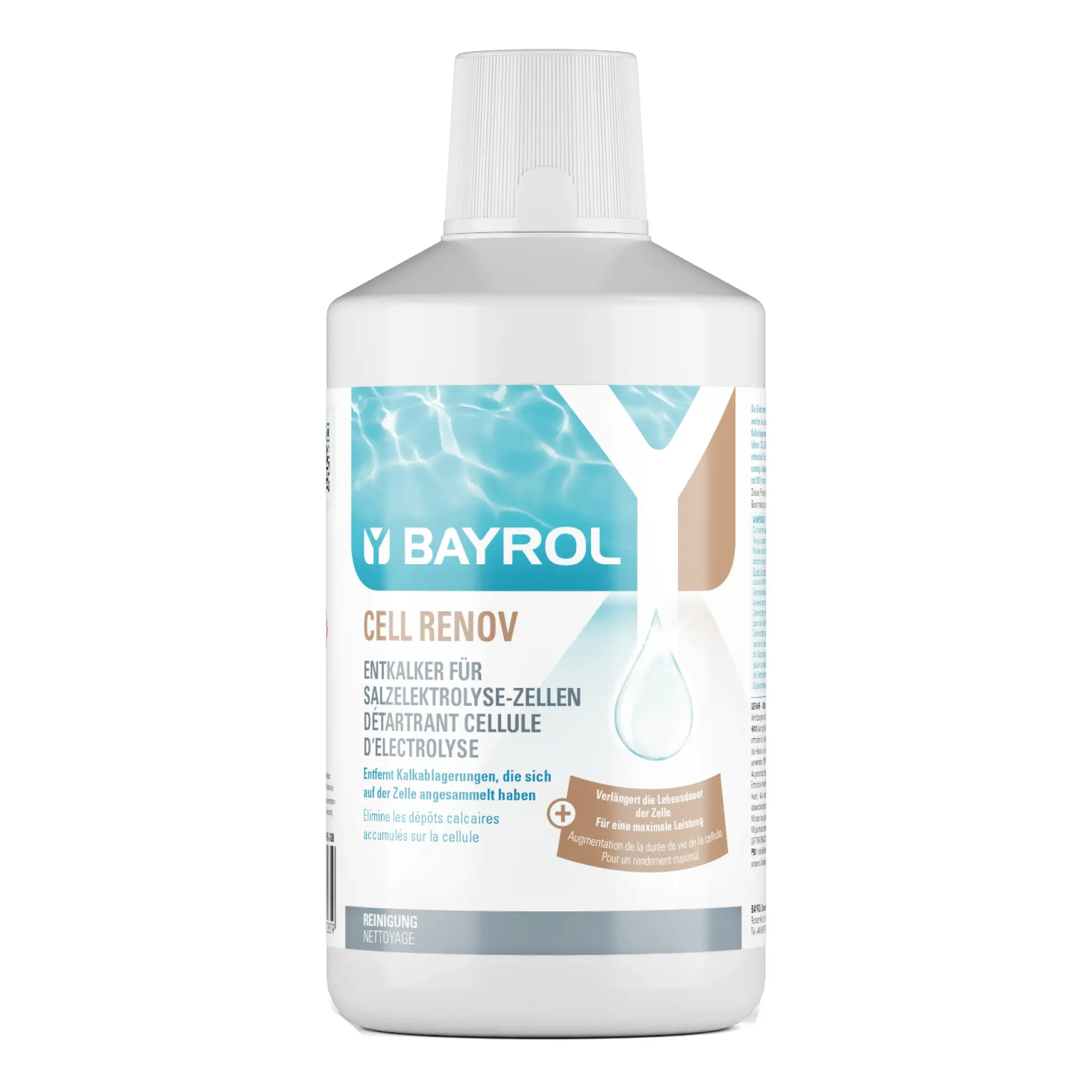 BAYROL Cell Renov Salzwasser-Entkalker - 1 l Flasche
