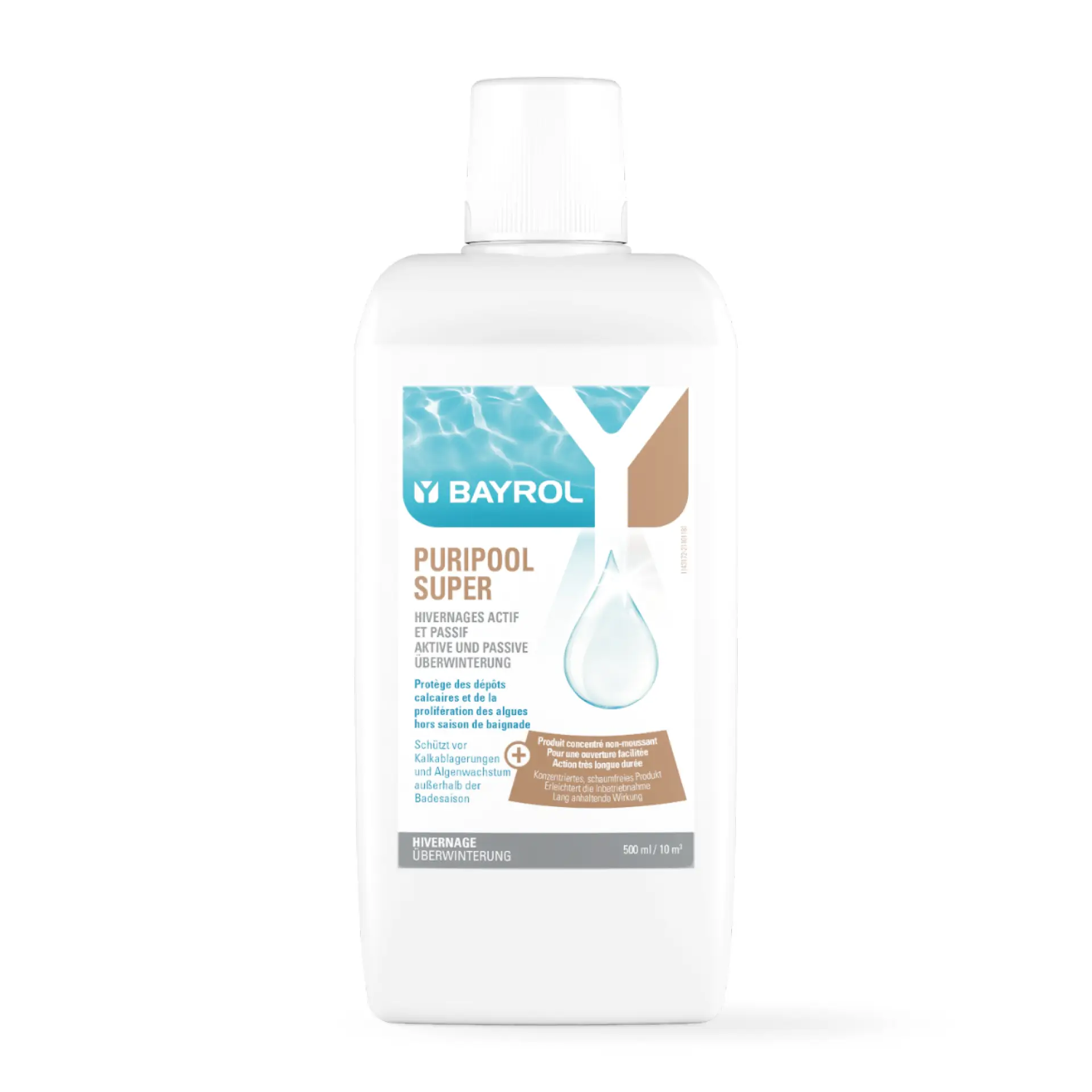 BAYROL Puripool Super Überwinterungs-Konzentrat - 1 l Flasche