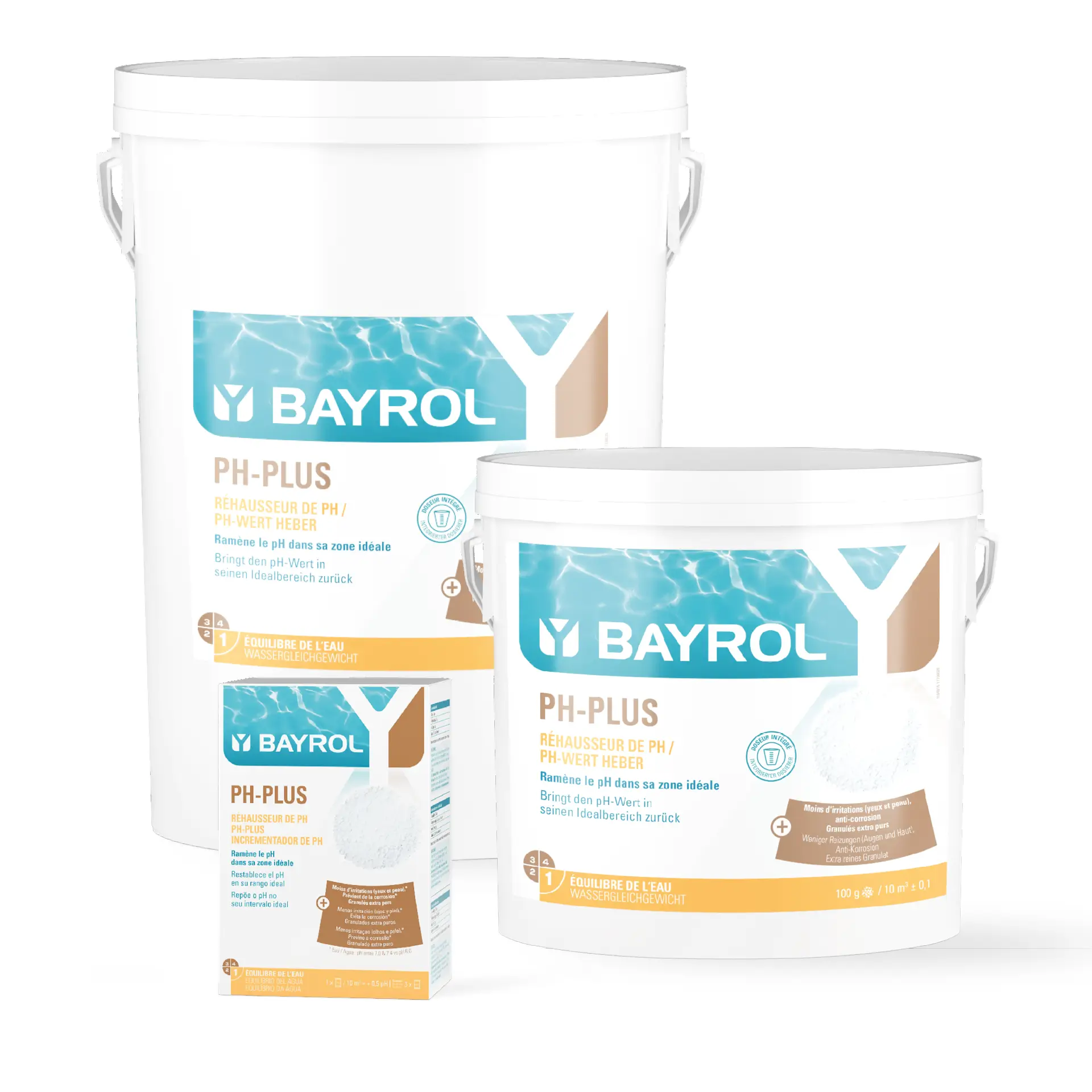 BAYROL pH-Plus Granulat - 12 kg Eimer