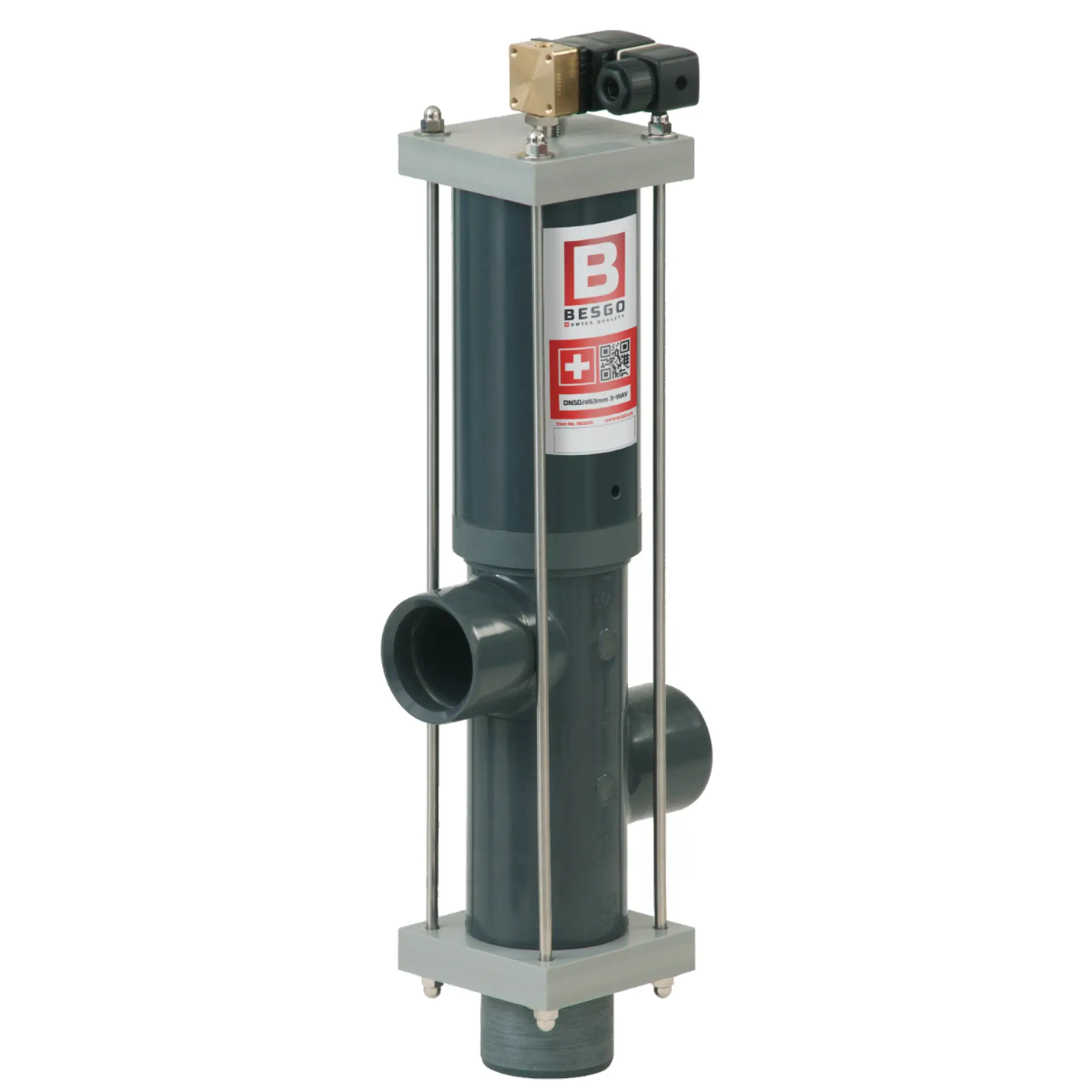 BESGO 3-Wege-Rückspülventil – Automatikventil für Filteranlagen BESGO 3-Wege-Rückspülventil – Automatikventil für Filteranlagen