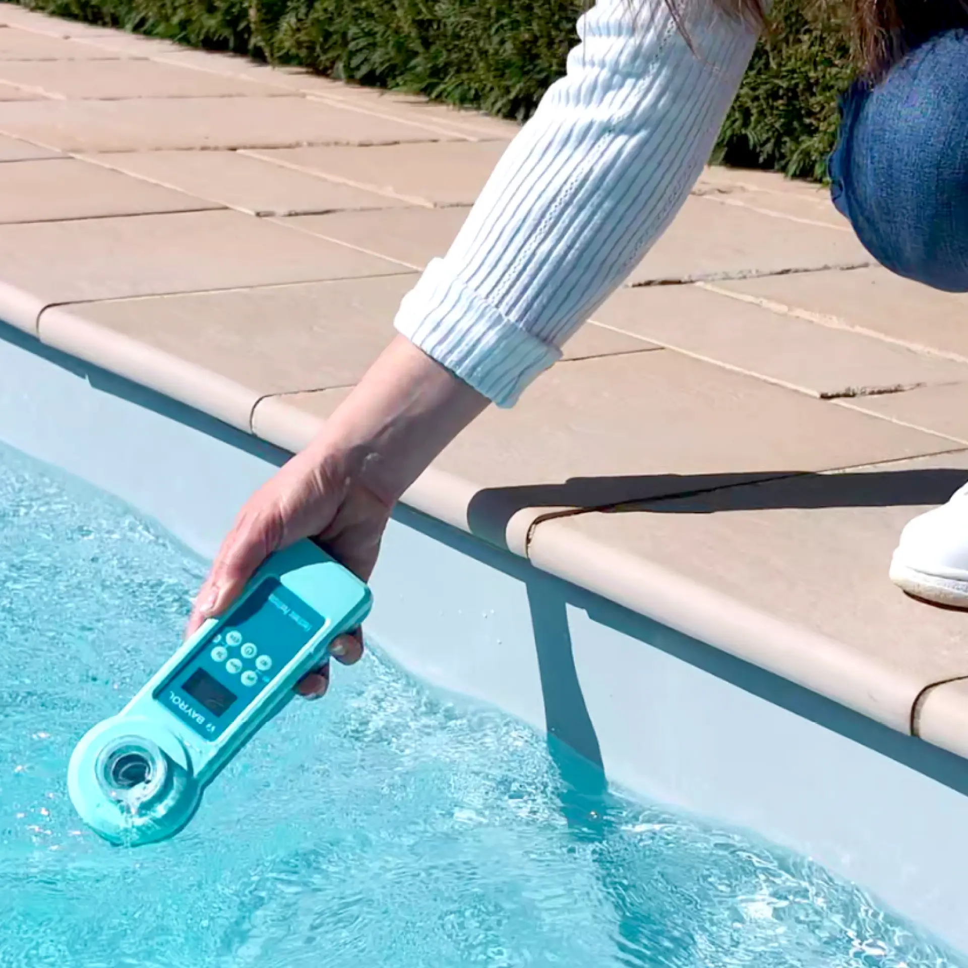 BAYROL Elektronischer Pooltester II – präzise Wasseranalyse leicht gemacht