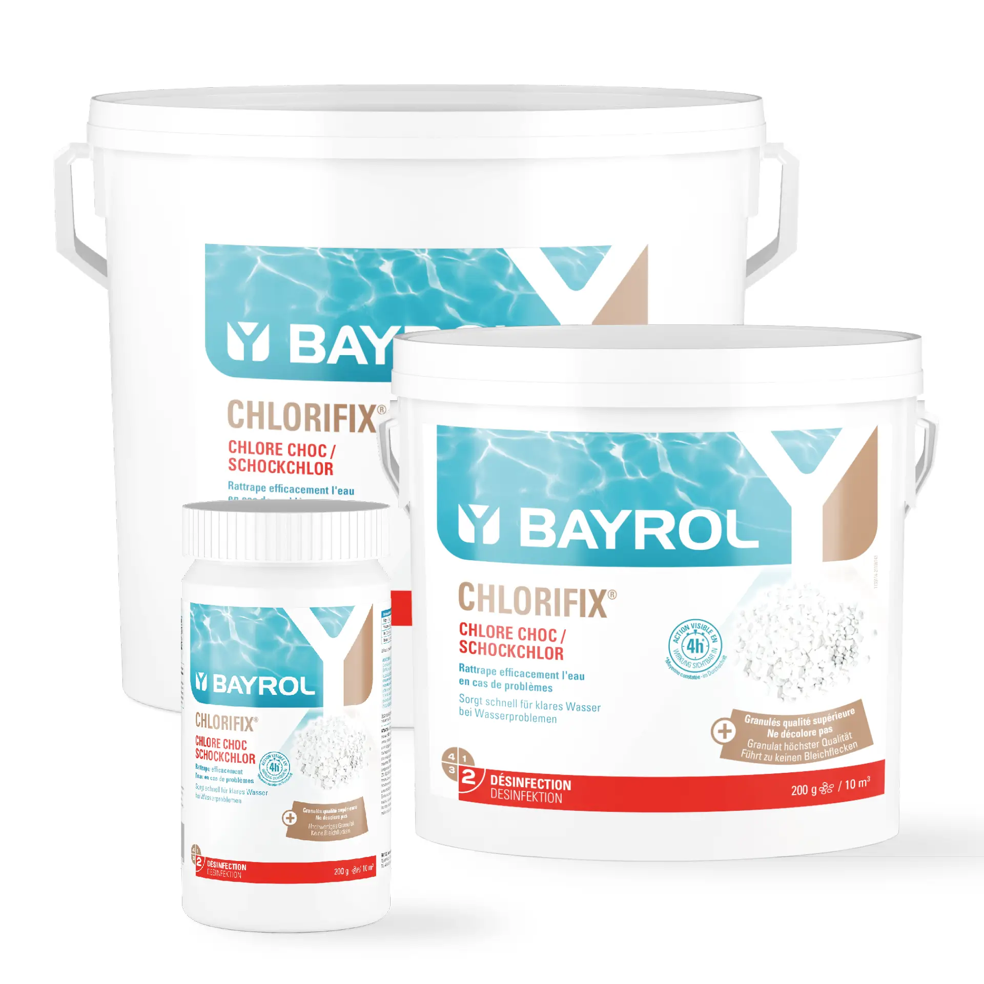 BAYROL Chlorifix Granulat - 1 kg Dose