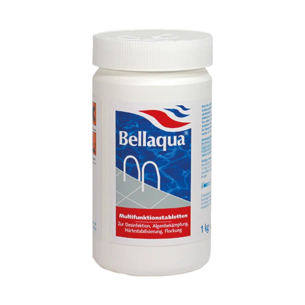 Bellaqua Multifunktions-Tabletten Chlor -  1 kg Dose