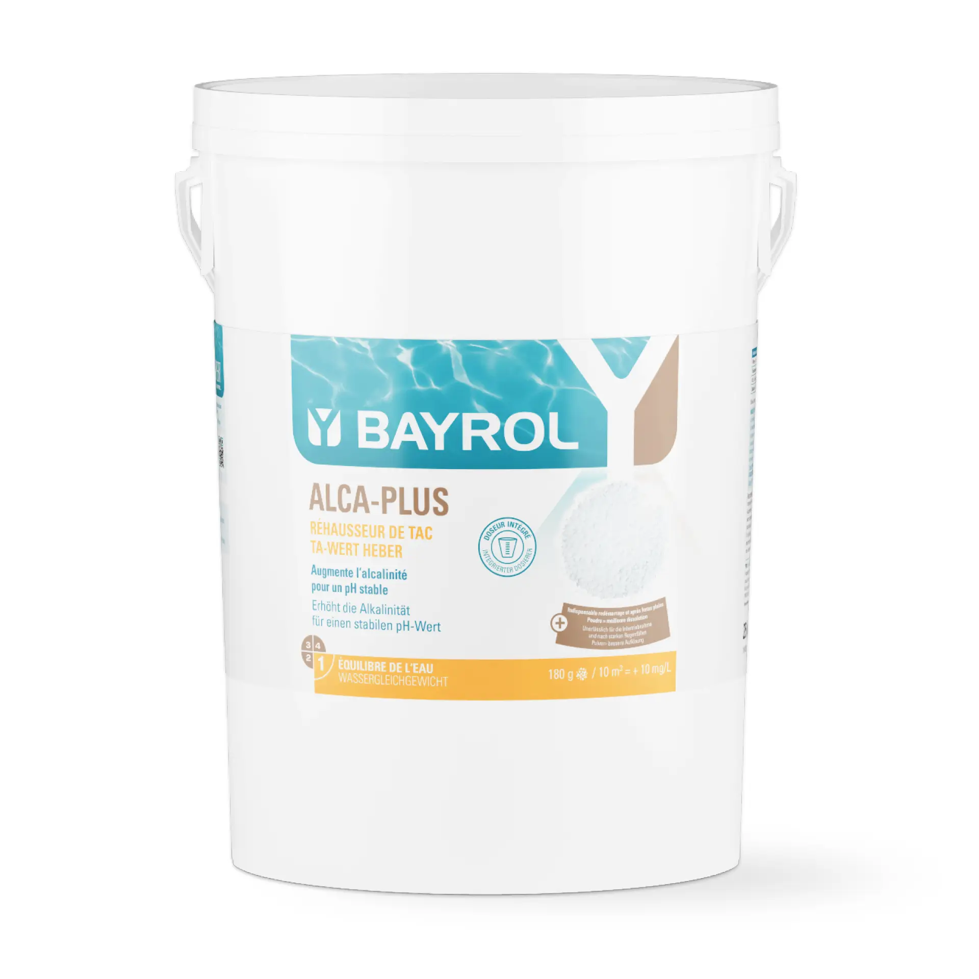BAYROL Alca-Plus Granulat - 10 kg Eimer