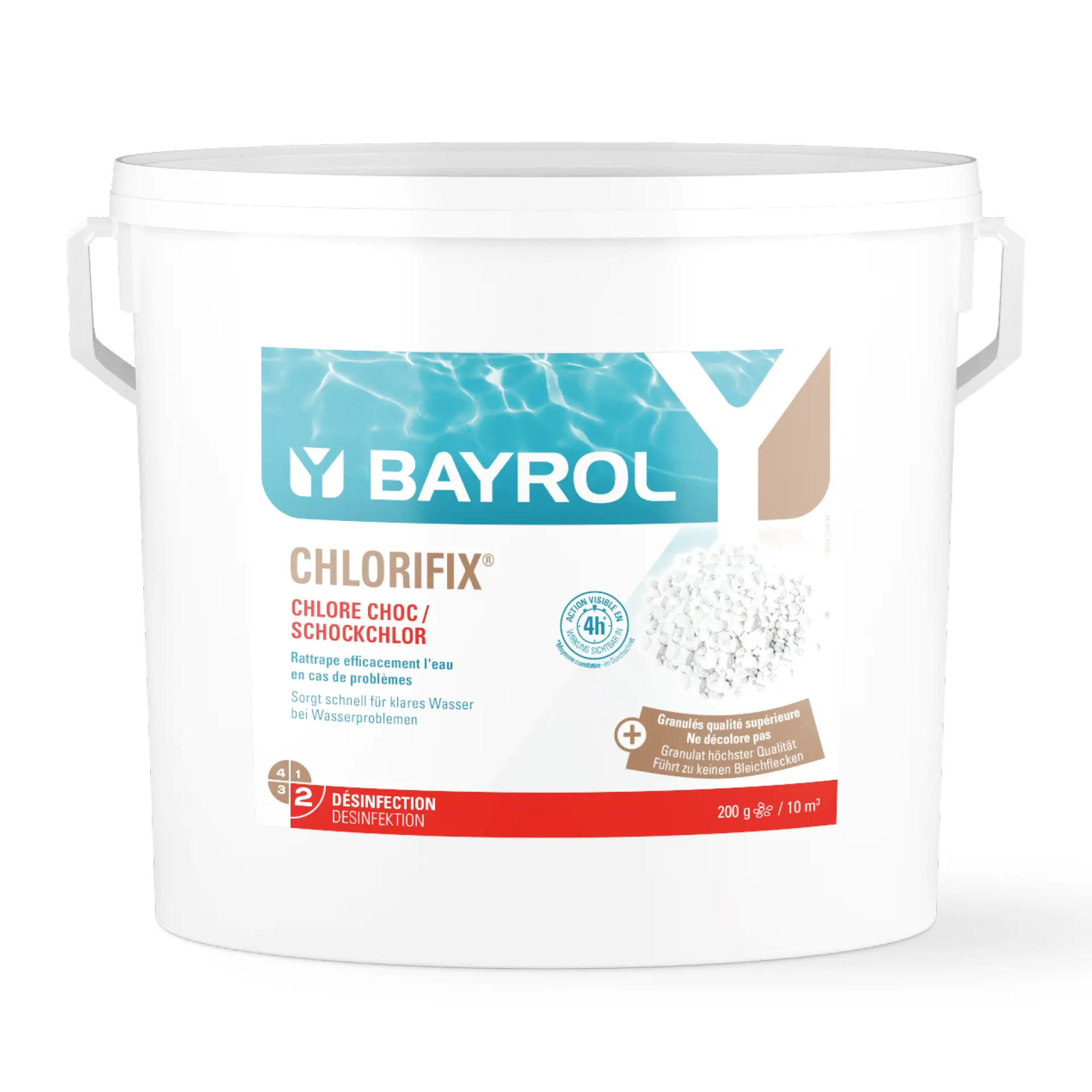 BAYROL Chlorifix Granulat - 10 kg Eimer