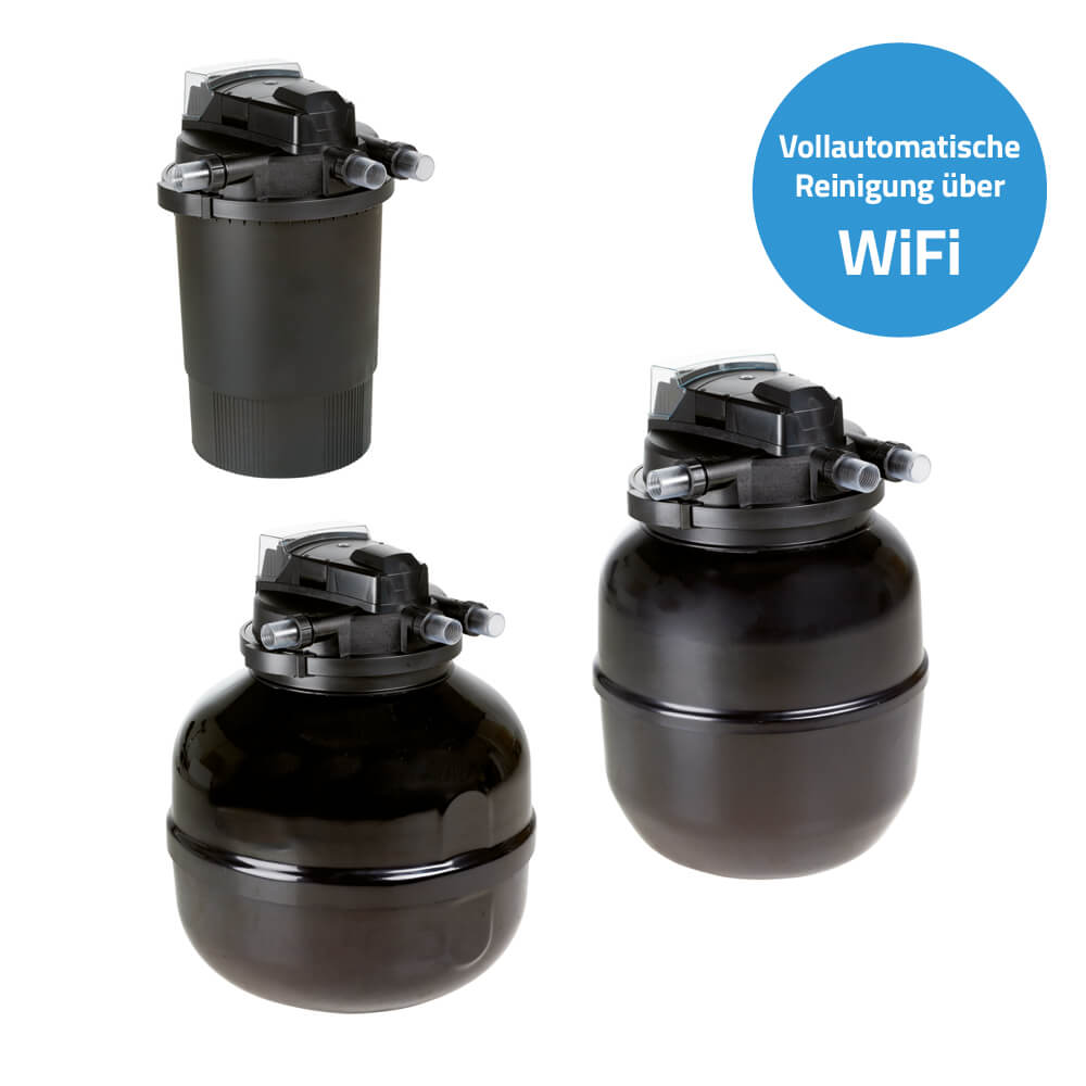 Auga VarioPress Pro-W Druckfilter - Vollautomatische Reinigung über WiFi