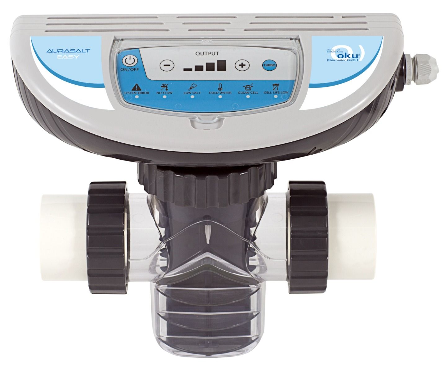 OKU AuraSalt Easy – komfortable Salzelektrolyse für kristallklares Poolwasser