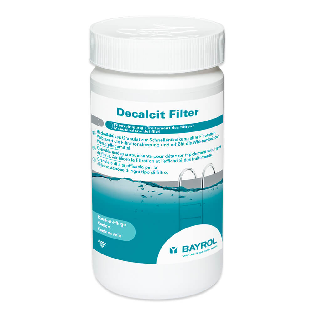 BAYROL Decalcit Filter Schnellentkalker Granulat - 1 kg
