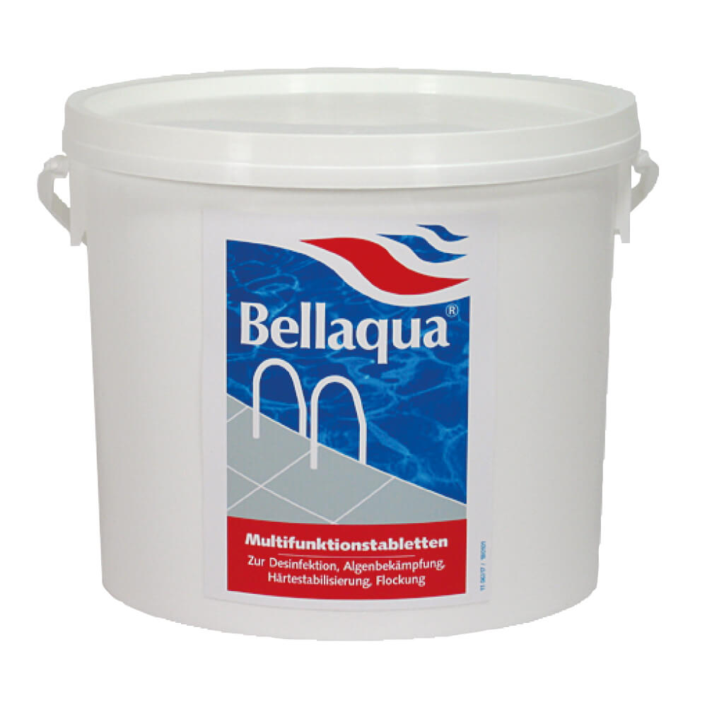Bellaqua Multifunktions-Tabletten Chlor -  5 kg Eimer