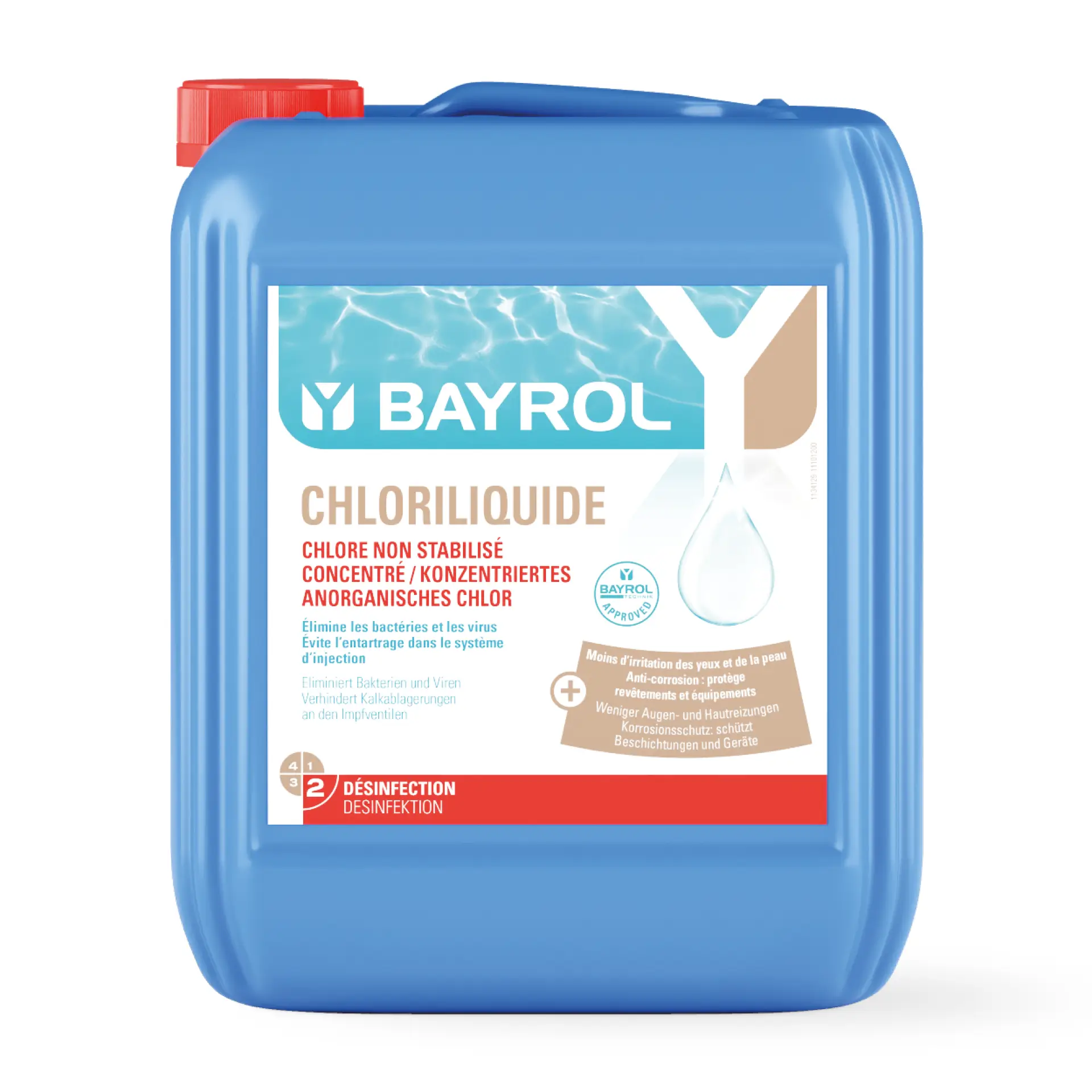 BAYROL Chloriliquide flüssig - 10 Liter Kanister