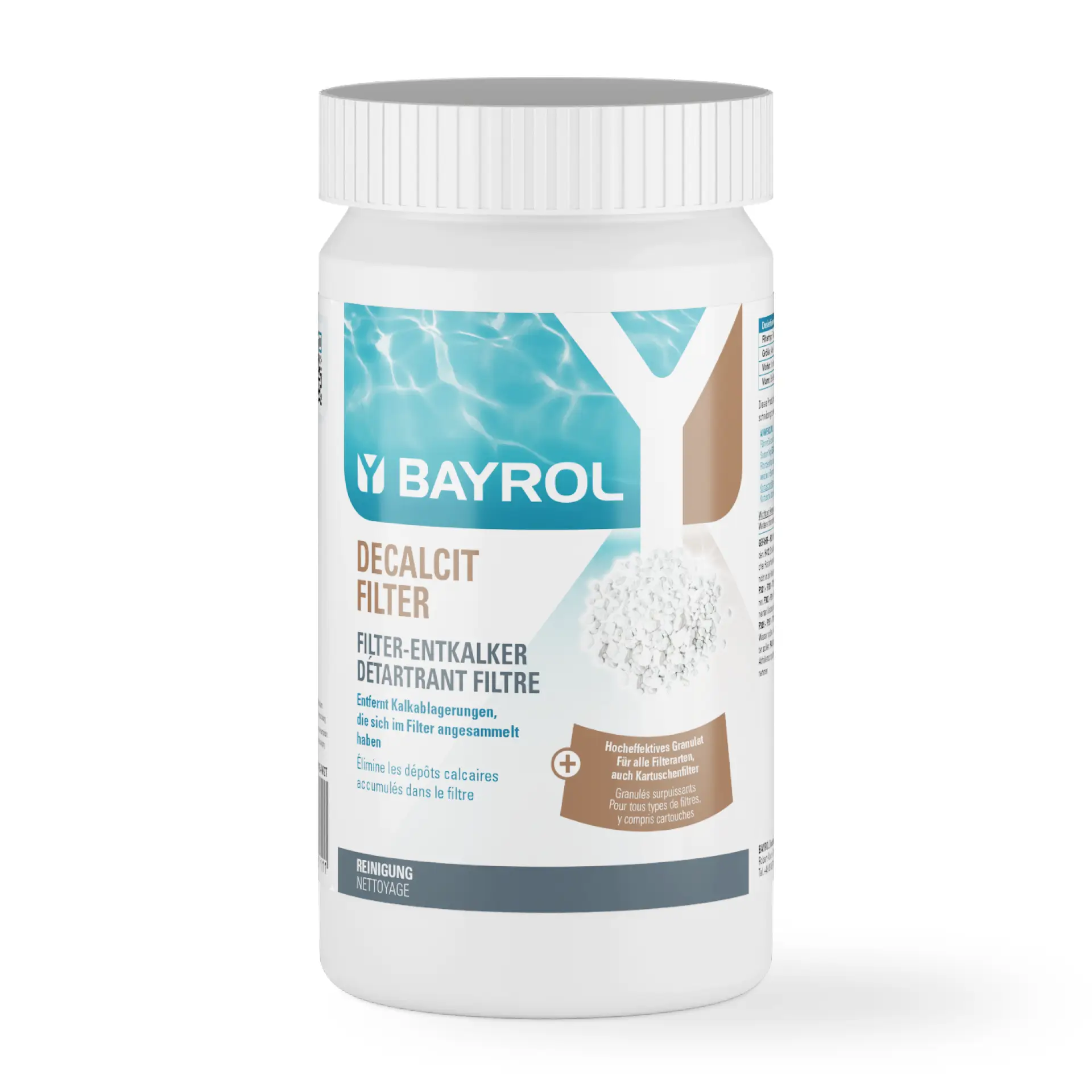 BAYROL Decalcit Filter Schnellentkalker Granulat - 1 kg Dose