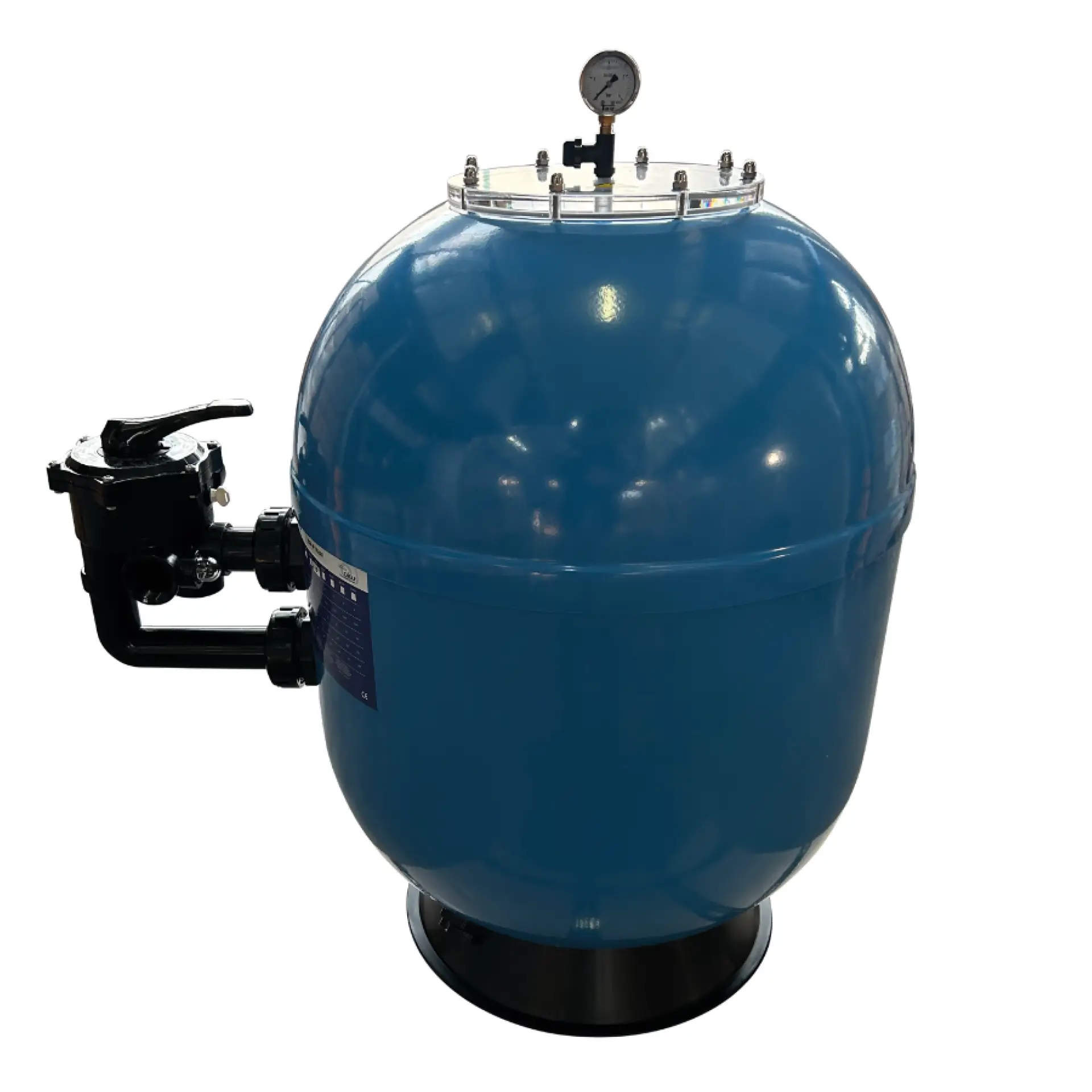 OKU GFK Filterkessel Atlantica mit 6-Wege-Side-Mount-Ventil