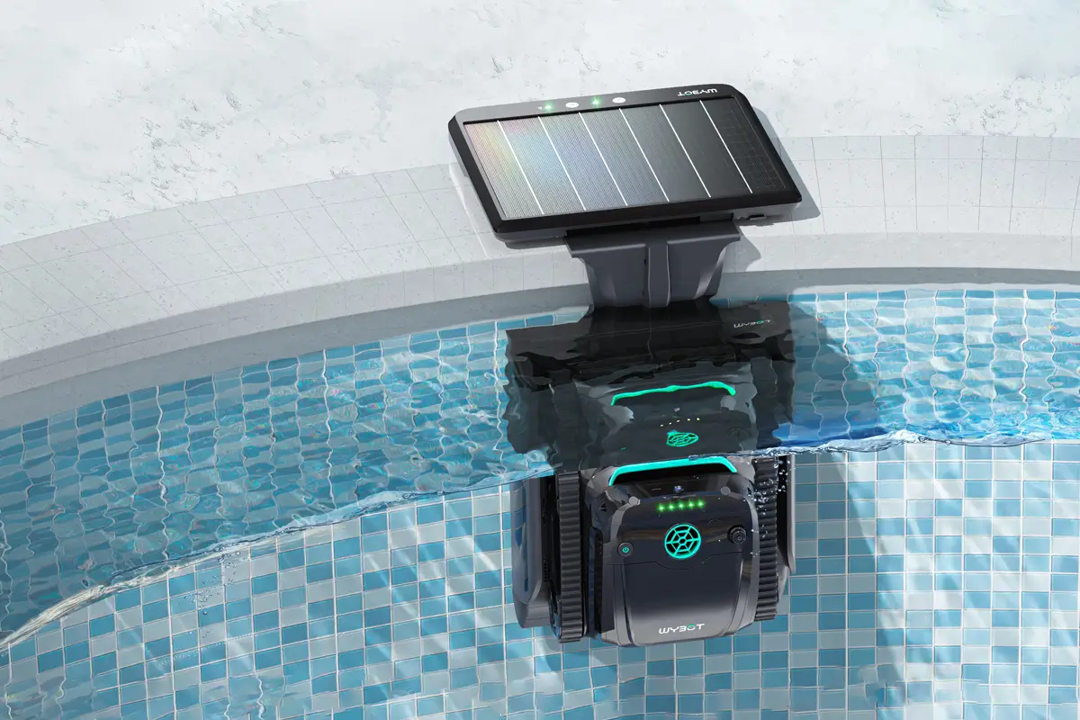 Unterwasser-Ladestation mit Solarpanel für den WYBOT Solar Vision S2