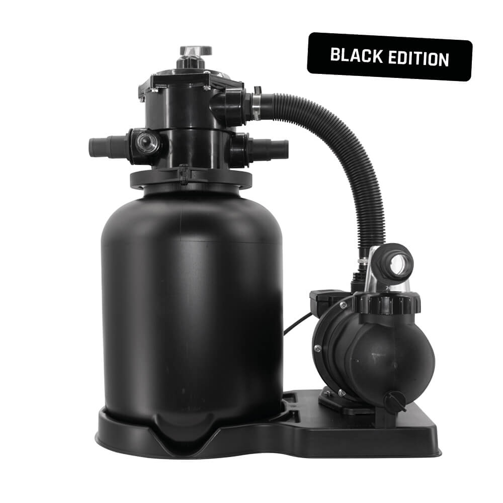 OKU Sandfilteranlage ECO 300 mm „BLACK EDITION“ bis 15 m³ Poolbecken