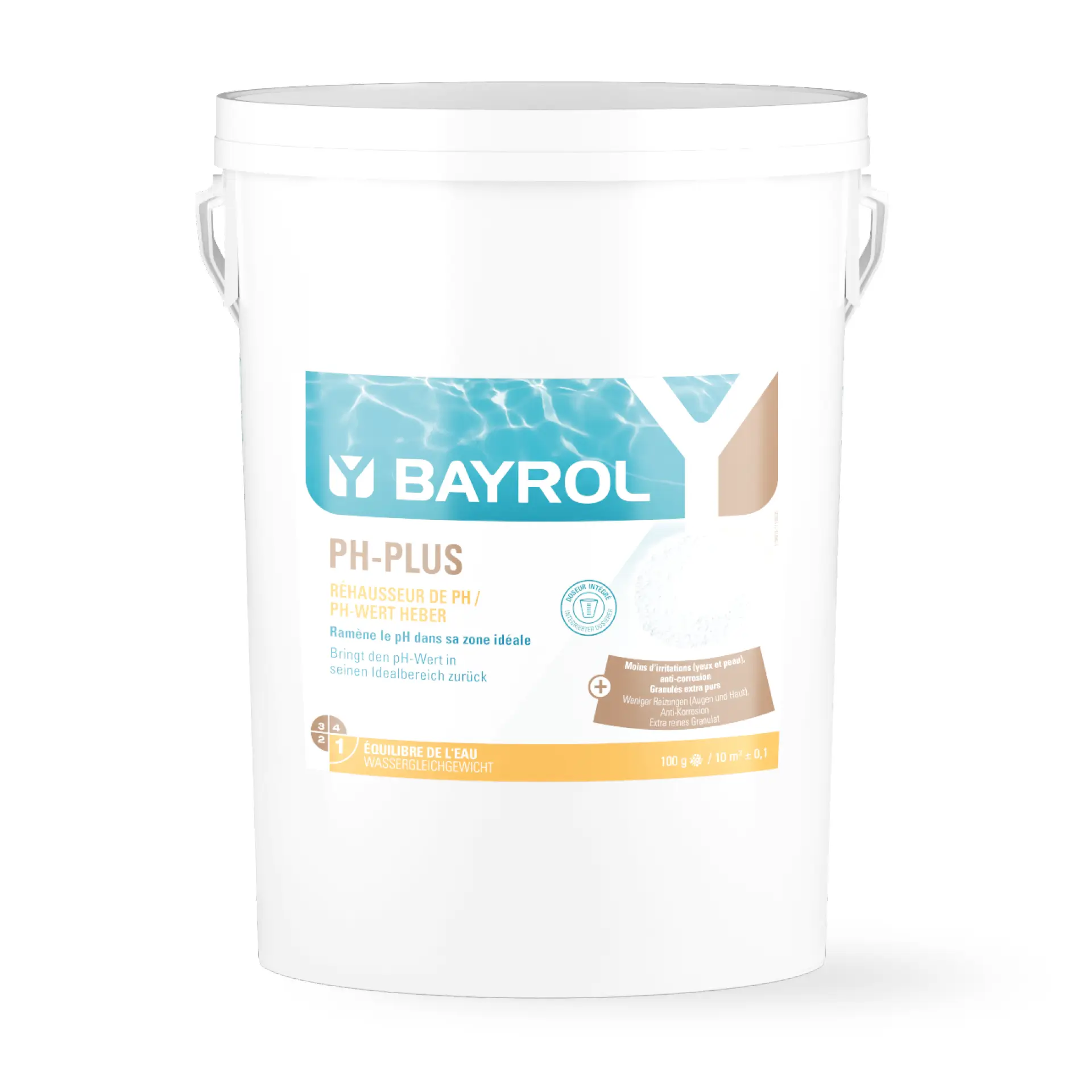 BAYROL pH-Plus Granulat - 12 kg Eimer