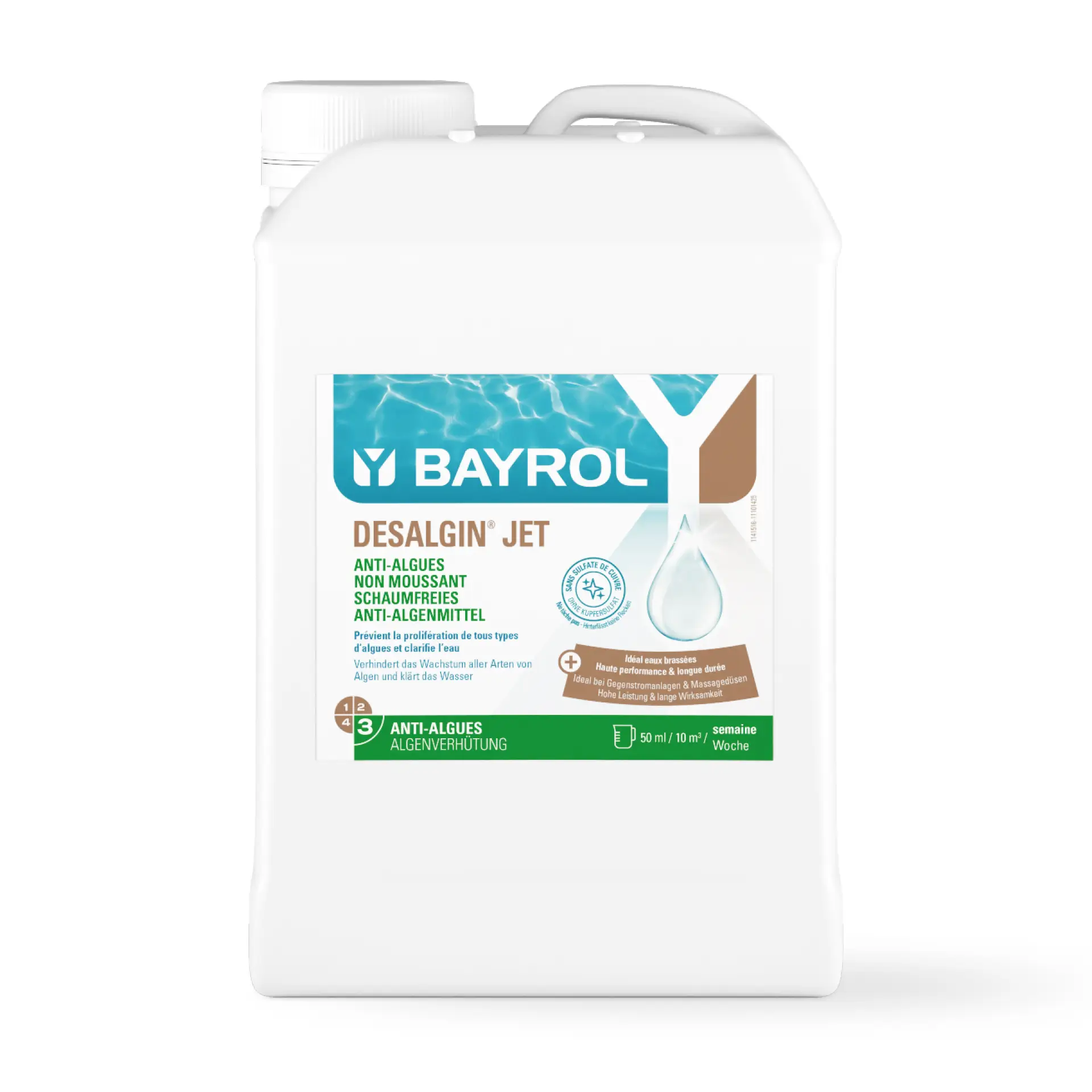 BAYROL Desalgin Jet Antialgen-Konzentrat - 6 Liter Kanister