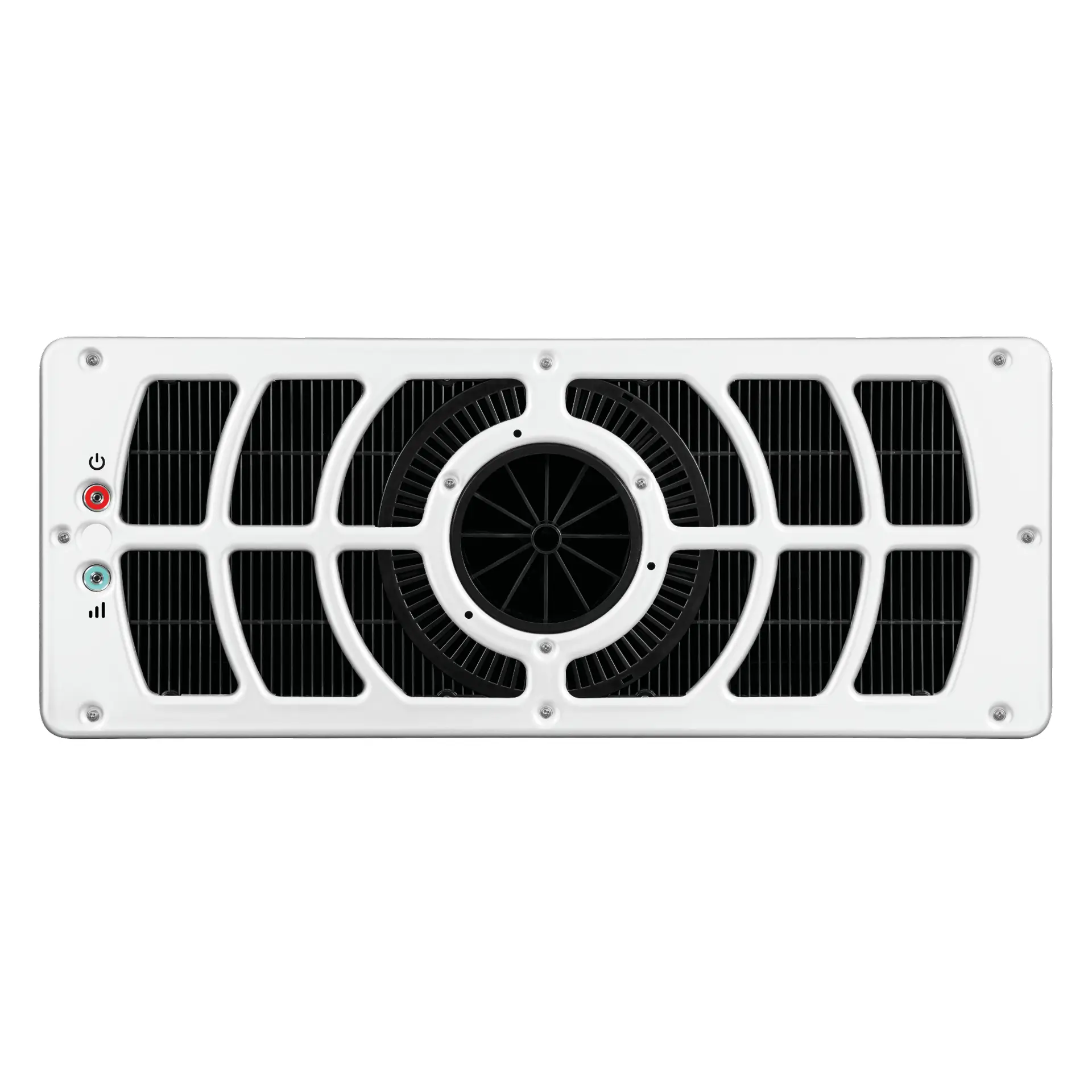BADU JET Turbo Light – Gegenstromanlage mit weißer Blende - Standard-Montagesatz - 1,1 kW / 230 V
