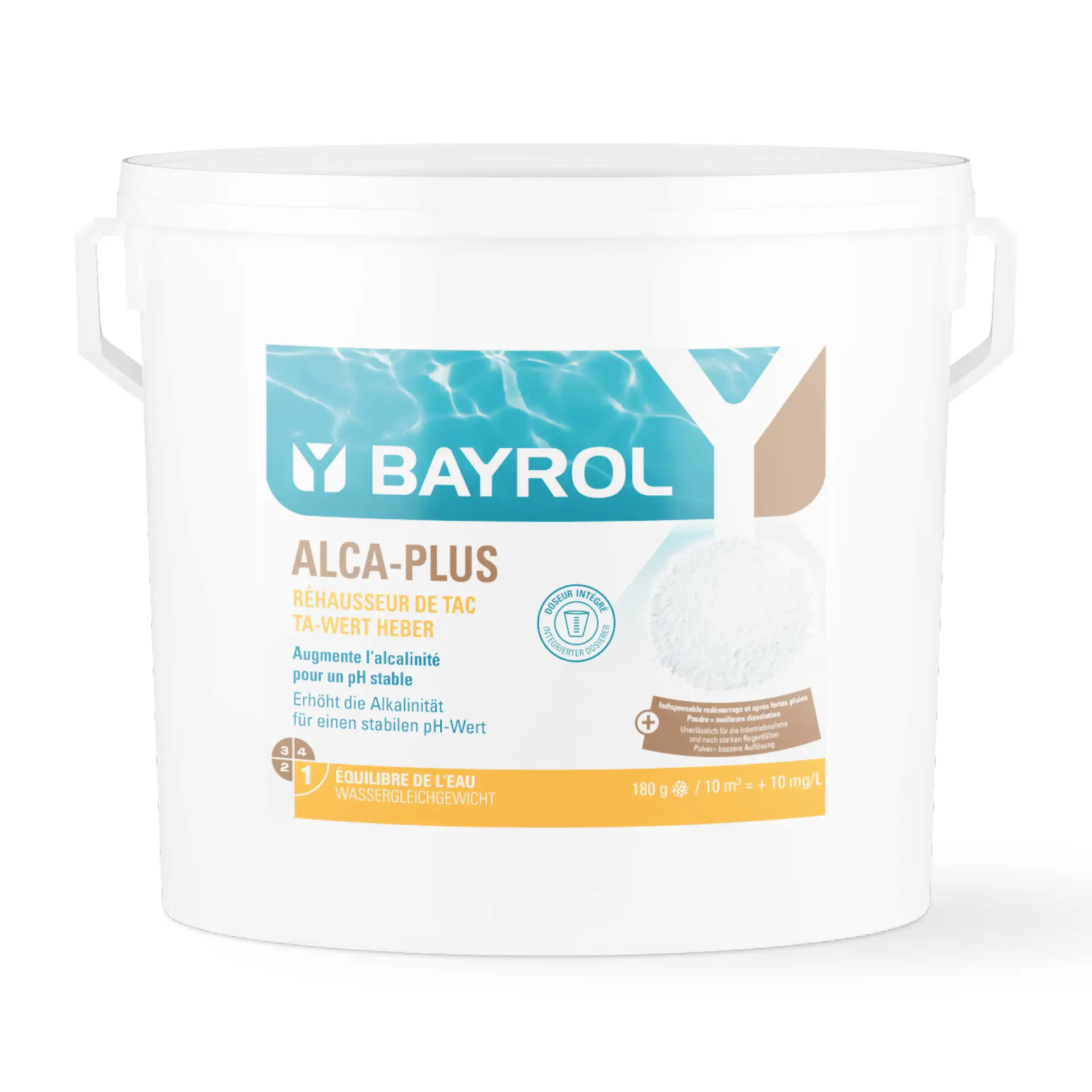 BAYROL Alca-Plus Granulat - 5 kg Eimer
