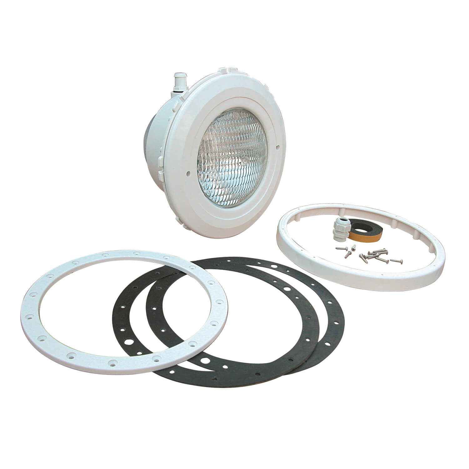 OKU LED Unterwasserscheinwerfer für Folienbecken 20 Watt Lichtfarbe weiß