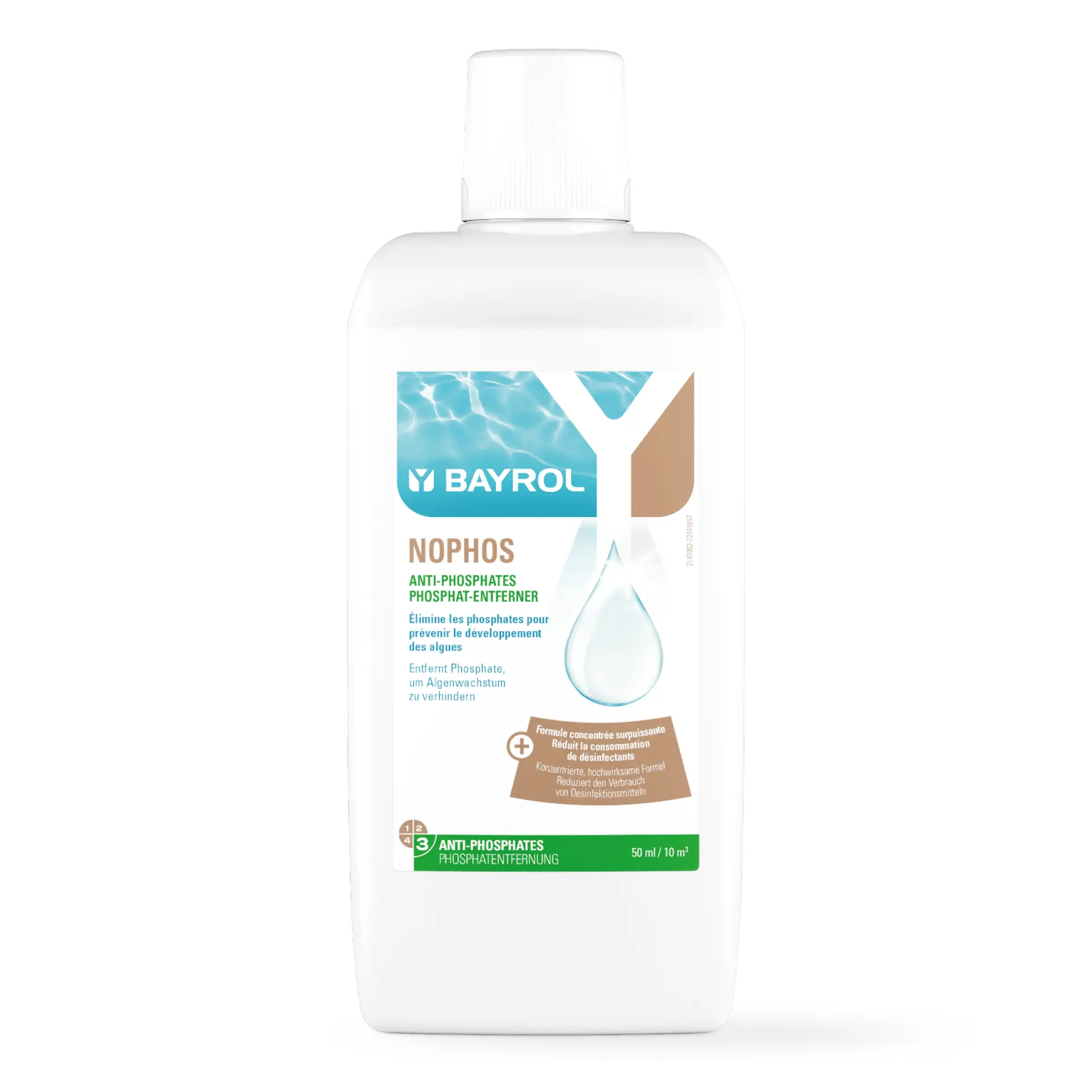 BAYROL Nophos Phosphat-Entferner - 1 l Kanister