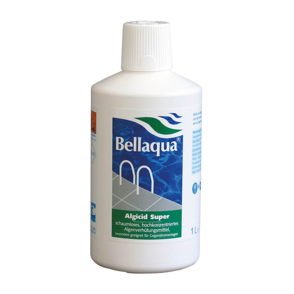 Bellaqua Algicid Super schaumlos - hochkonzentriert - 1 Liter Flasche